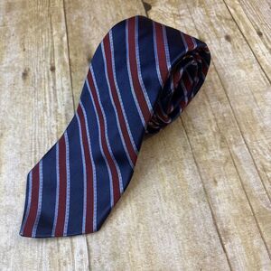 Brooks Brothers Tie Makers Merchants Repp Stripe Tie Regimental Silk